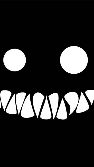 Black And White Art Monster Wallpaper