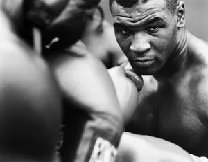Black And White Boxer Mike Tyson 4k Wallpaper