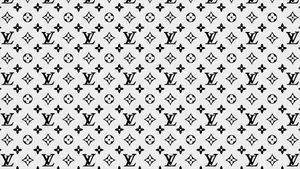 Black And White Horizontal Louis Vuitton Wallpaper