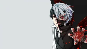 Black And White Versions Of Kaneki Tokyo Ghoul Wallpaper