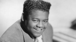 Black And White Vintage Fats Domino Wallpaper