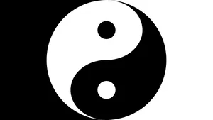 Black And White Yin Yang 4k Wallpaper