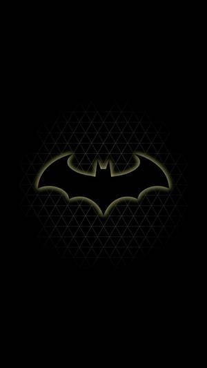 Black And Yellow Batman Dark Iphone Wallpaper