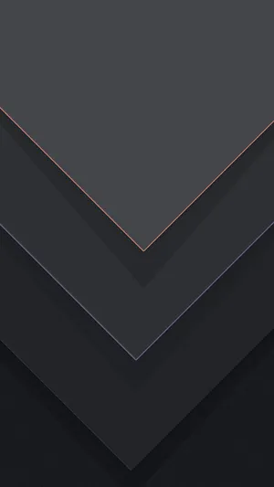 Black Android Inverted Triangles Wallpaper