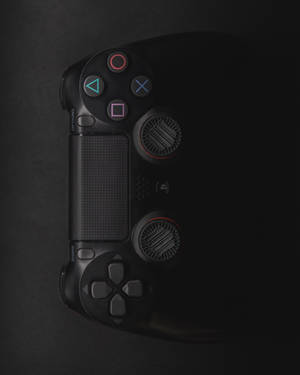 Black Background Playstation Controller Wallpaper