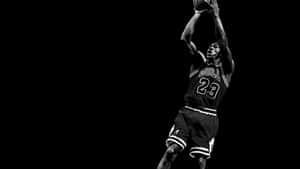 Black Basketball Michael Jordan Number 23 Wallpaper