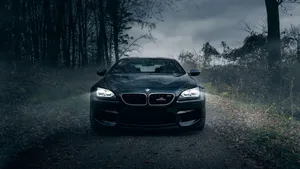 Black Bmw M6 Dark Wallpaper