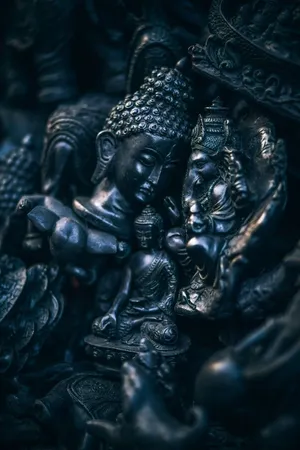 Black Buddha Other Gods Wallpaper