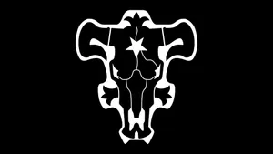 Black Bull Emblem Black Clover Wallpaper