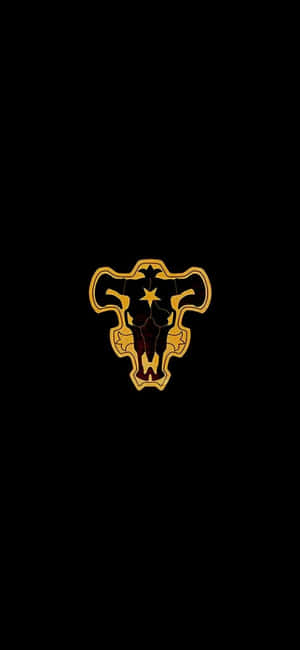 Black Bull Emblem Black Clover Wallpaper