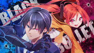 Black Bullet Cover Rentaro And Enju Wallpaper