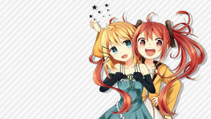 Black Bullet - Enju And Tina Bonding Moment Wallpaper