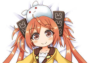 Black Bullet Enju Chibi Wallpaper