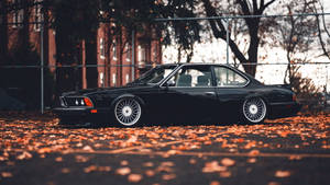 Black Classic Bmw E24 Wallpaper