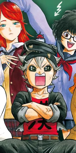 Black Clover Characters Wallpaper