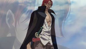 Black Coat And Sword Shanks One Piece Wallpaper