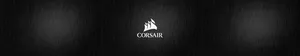Black Corsair Triple Monitor Wallpaper