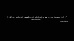 Black Doug Mcleod Confidence Quote Wallpaper