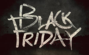 Black Friday Graffiti Art Wallpaper