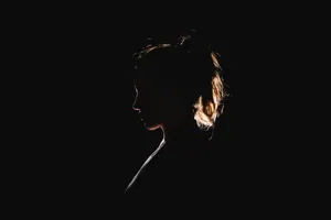 Black Girl Silhouette Wallpaper