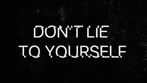 Black Glitch Message Wallpaper