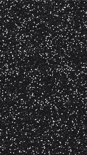 Black Glitter Rough Texture Wallpaper