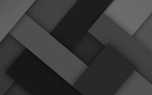 Black-gray Rectangles Android Material Design Wallpaper