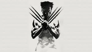 Black Grunge Wolverine Wallpaper