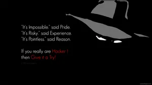 Black Hat Hacker Wallpaper