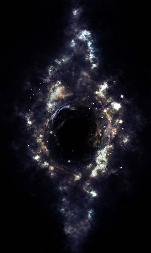 Black Hole In Universe Wallpaper