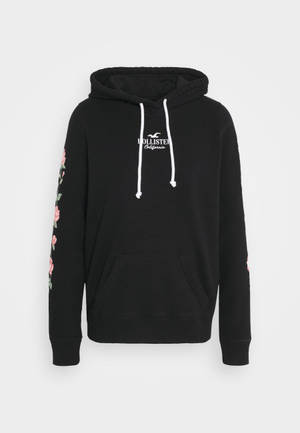 Black Hollister Hoodie Jacket Wallpaper