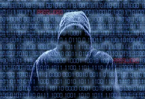 Black Hooded Hacker Wallpaper