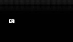 Black Hp Logo Wallpaper