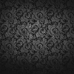 Black Ipad With Spiral Abstract Patterns Wallpaper