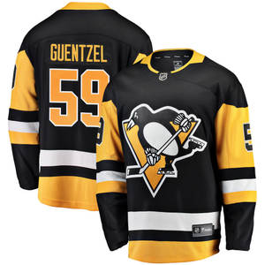 Black Jersey Of Jake Guentzel Wallpaper