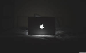 Black Macbook Laptop Wallpaper