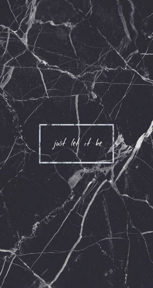 Black Marble Pinterest Quotes Wallpaper
