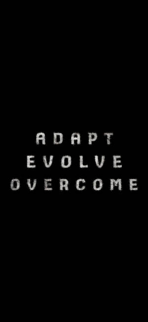 Black Motivation Overcome Wallpaper