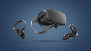 Black Oculus Quest 2 Model Wallpaper