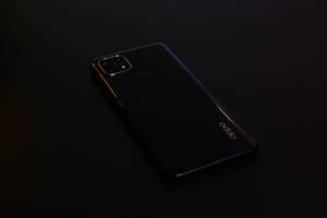 Black Oppo Smartphone Wallpaper