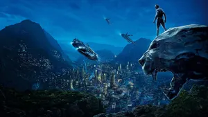Black Panther In Wakanda Wallpaper