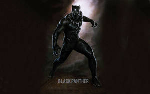 Black Panther Movie Poster Superhero Wallpaper