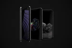 Black Phones Following Wallpaper