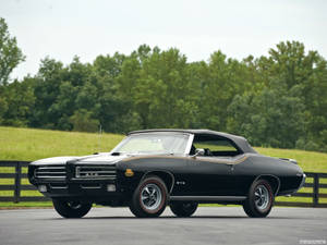 Black Pontiac Gto Automobile Wallpaper