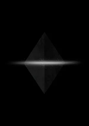 Black Pyramid With Mirror Replica Wallpaper