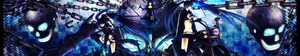 Black Rock Shooter Blue Anime Girl Wallpaper