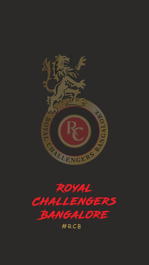 Black Royal Challengers Bangalore Wallpaper