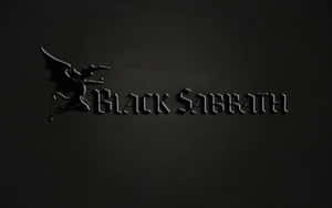 Black Sabbath Logo Dark Background Wallpaper