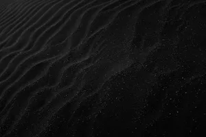 Black Sand Dunes Texture Wallpaper