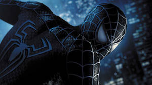 Black Spiderman Tobey Maguire Wallpaper